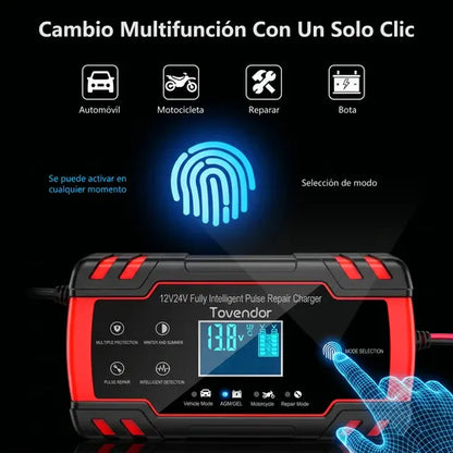 Cargador De Bateria Para Auto