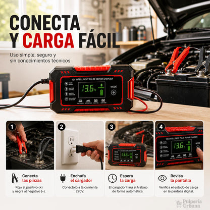Cargador De Bateria Para Auto