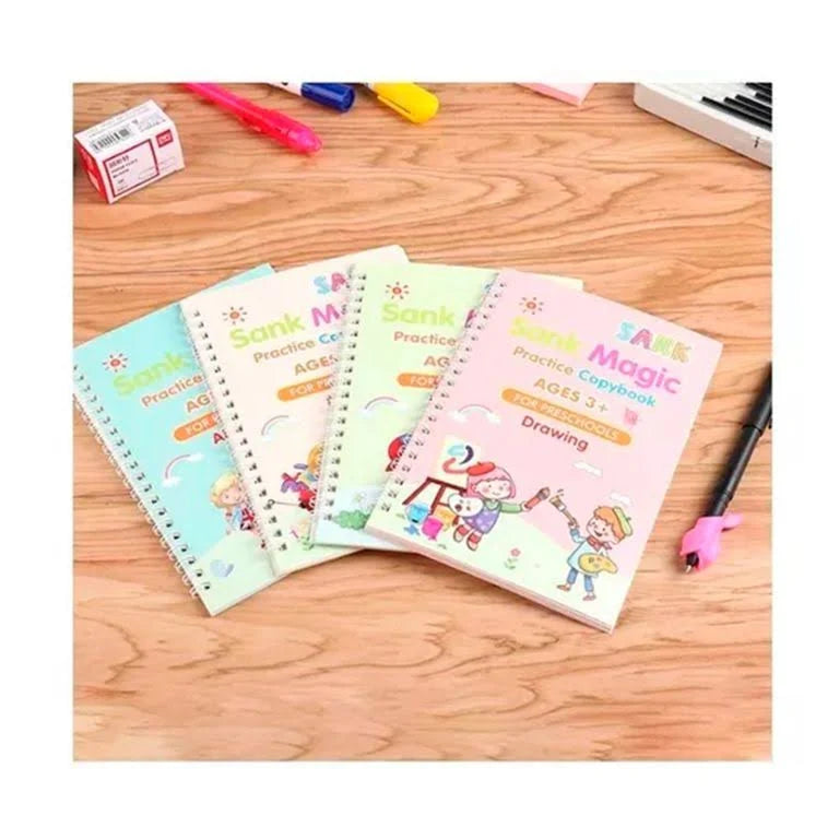 Set Cuaderno Magic Caligrafía